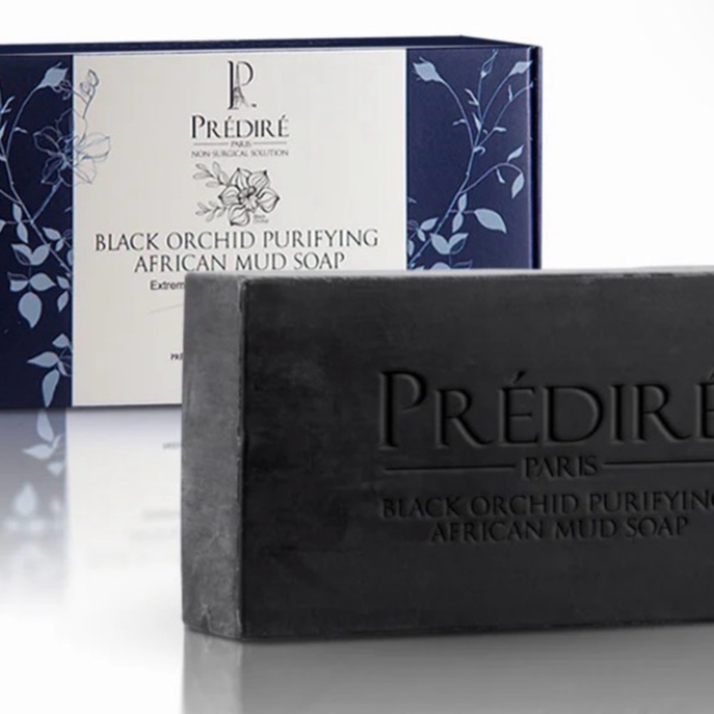 Prédiré Black Orchid Purifying African Mud Soap - NIB